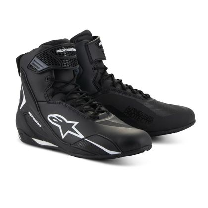 Alpinestars FASTER-4 Motorcykelsko - Sort. / Hvid