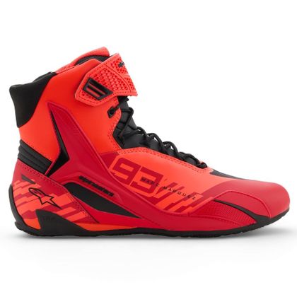 Alpinestars FASTER-4 MM93 Motor sneakers - Rood / Zwart