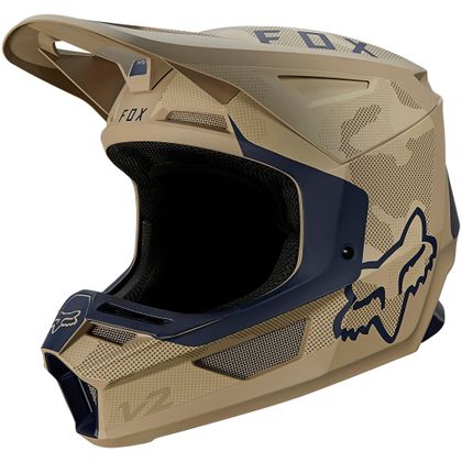 Fox V2 SPEYER - SAND - MATT 2021 Cross-Helm