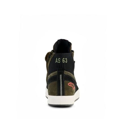 Alpinestars STATED WATERPROOF Motorbike sneakers - Green / Black