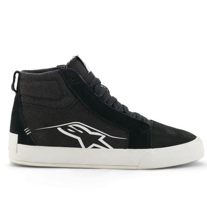 Ténis de Moto Alpinestars RIDE-63 CANVAS - Preto / Branco