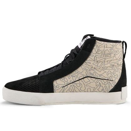 Alpinestars RIDE-63 CANVAS Motorcycle Sneakers - Black / Grey