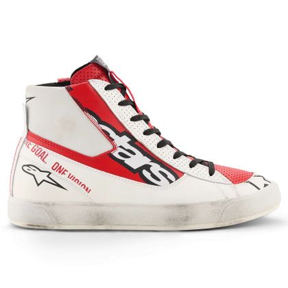 Scarpe Moto Alpinestars STATED FLAIR - Nero / Rosso