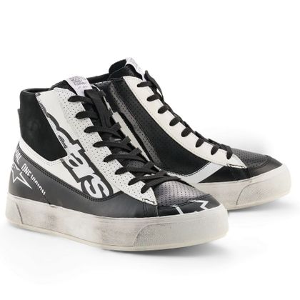 Alpinestars STELLA GESTELDE FLAIR Motor sneakers - Zwart / Wit Ref: AP4111 