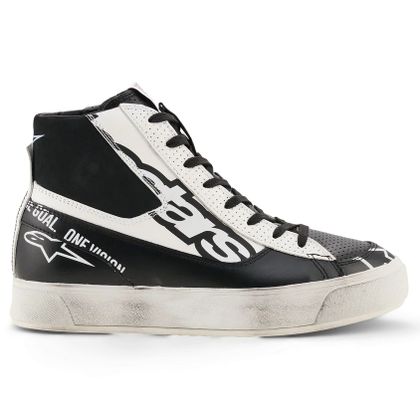 Alpinestars STELLA GESTELDE FLAIR Motor sneakers - Zwart / Wit