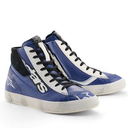 Alpinestars STATED FLAIR Motor sneakers - Blauw / Wit Ref: AP4105 