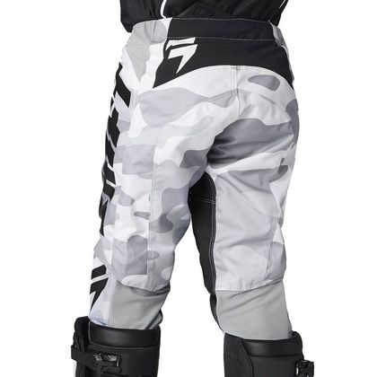 Pantalón de motocross Shift WHITE LABEL G.I.FRO BLACK CAMO ENFANT
