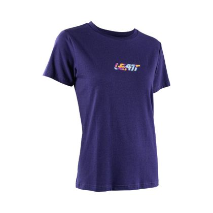 Leatt CORE WOMEN V26 Kurzärmeliges T-Shirt - Blau Ref : LB1098 
