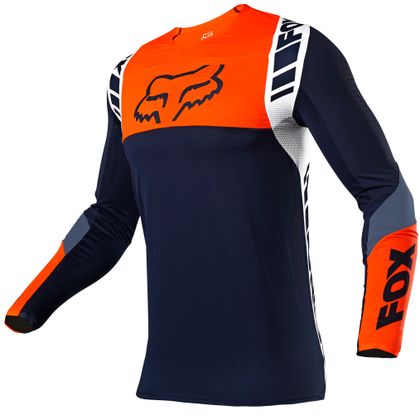 Camiseta de motocross Fox FLEXAIR - MACH ONE - NAVY 2021 Ref : FX2927 