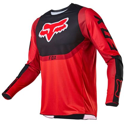 Camiseta de motocross Fox 360 - VOKE - FLUO RED 2023