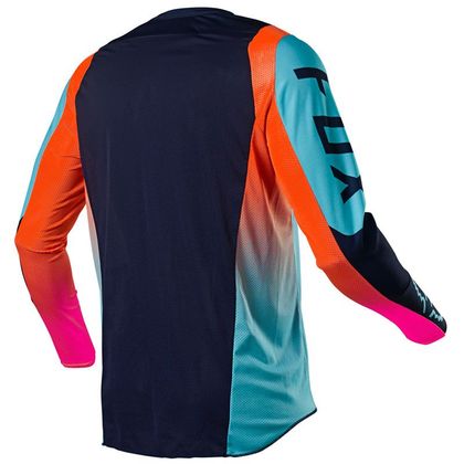 Maillot cross Fox 360 - VOKE - AQUA 2021 - Bleu / Violet