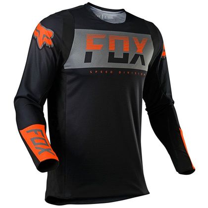 Camiseta de motocross Fox 360 - AFTERBURN - BLACK 2023