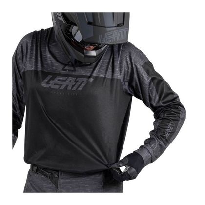 Leatt 3.5 RIDE KIT V26 JERSEY+TROUSERS 2026 Cross-country outfit - Grey / Black