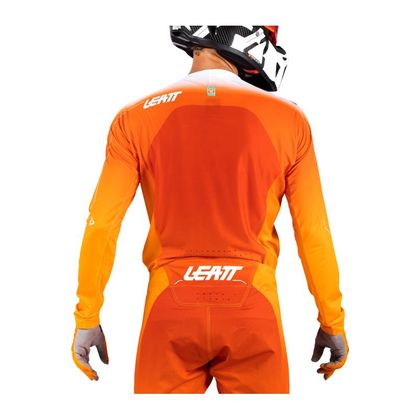 Maillot cross Leatt 5.5 ULTRAWELD 2026 - Orange / Blanc