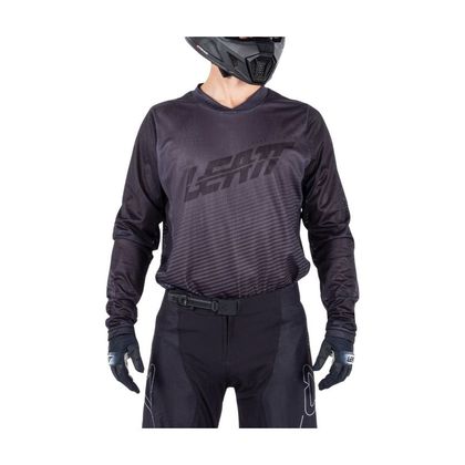 Maillot cross Leatt 4.5 X-FLOW 2026 - Noir / Gris