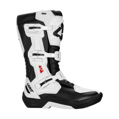 Bottes cross Leatt 3.5 JUNIOR - Blanc / Noir