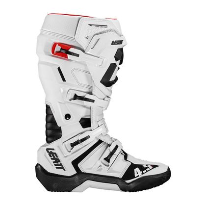 Bottes enduro Leatt 4.5 - Blanc / Noir