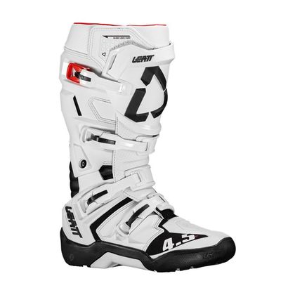 Bottes enduro Leatt 4.5 - Blanc / Noir