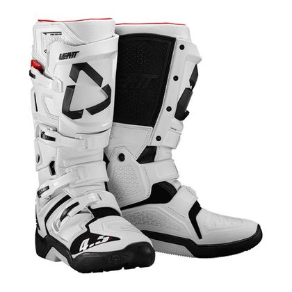Bottes enduro Leatt 4.5 - Blanc / Noir Ref : LB1106 
