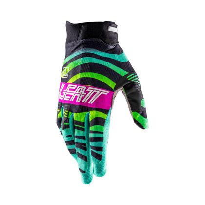 Leatt 2.5 X-FLOW 2026 Crosshandschoenen - Blauw / Wit Ref: LB1138 