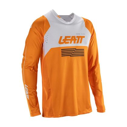 Maillot cross Leatt 4.5 LITE 2026 - Orange / Blanc Ref : LB1119 