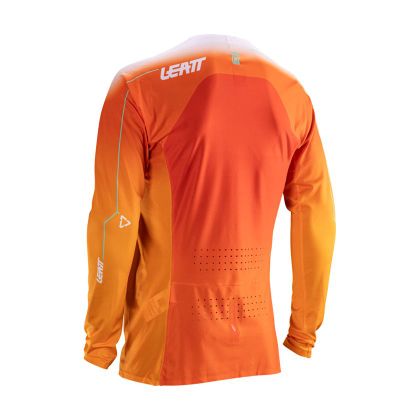 Maillot cross Leatt 5.5 ULTRAWELD 2026 - Orange / Blanc