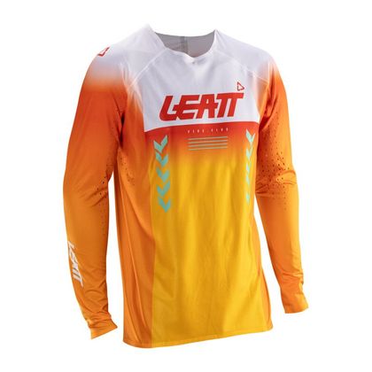 Maillot cross Leatt 5.5 ULTRAWELD 2026 - Orange / Blanc Ref : LB1118 