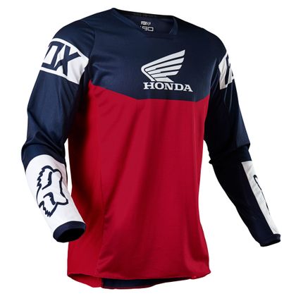 Camiseta de motocross Fox 180 - HONDA - NAVY RED 2021