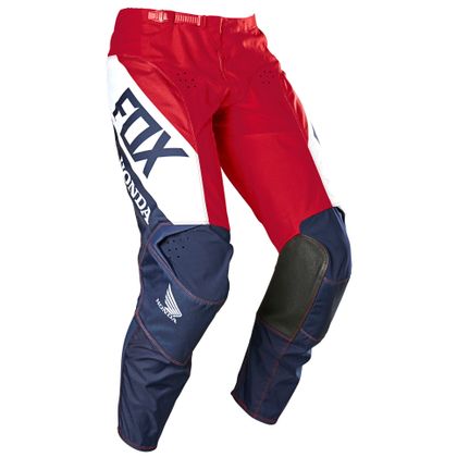 Pantalon cross Fox 180 - HONDA - NAVY RED 2023