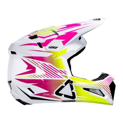Leatt 3.5 2026 Cross helmet - White / Pink
