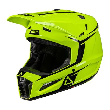 Leatt 3.5 2026 Cross helmet - Yellow / Black