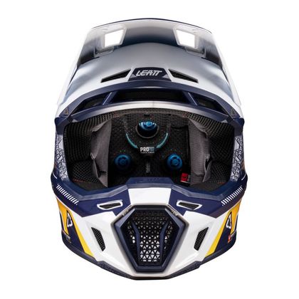 Leatt 8.5 with mask 2026 Cross helmet - Orange