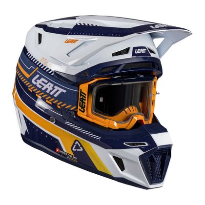 Leatt 8.5 with mask 2026 Cross helmet - Orange Ref : LB1031 