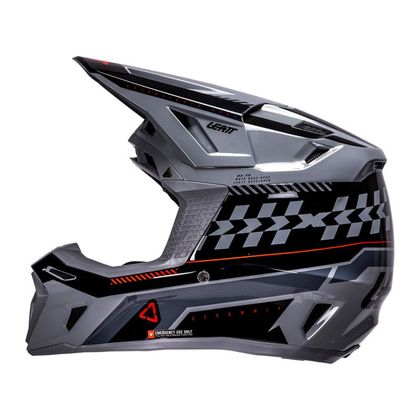 Leatt 8.5 with mask 2026 Cross helmet - Grey