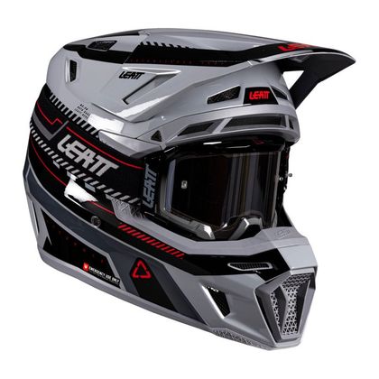 Leatt 8.5 with mask 2026 Cross helmet - Grey Ref : LB1030 