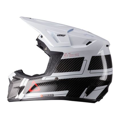 Leatt 9.5 V26 2026 Crosshelm - Carbon / Wit