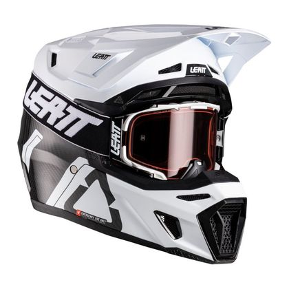 Leatt 9.5 V26 2026 Crosshelm - Carbon / Wit