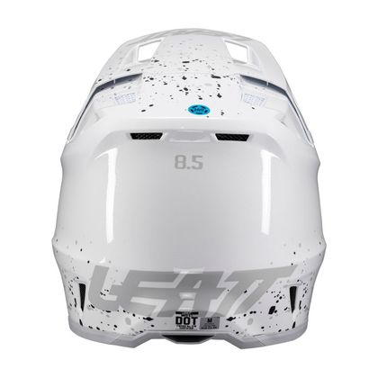 Leatt 8.5 with mask 2026 Cross helmet - White / Yellow