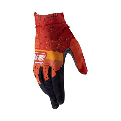 Leatt 2.5 WINDBLOCK Crosshandschuhe - Orange / Schwarz