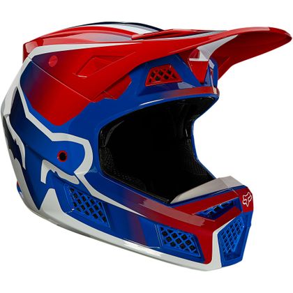 Casque cross Fox V3 RS WIRED - FLAME RED 2023 Ref : FX2811 