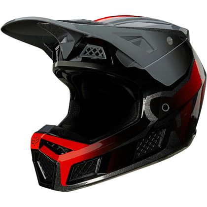 Casco de motocross Fox V3 RS WIRED - STEEL GREY 2021