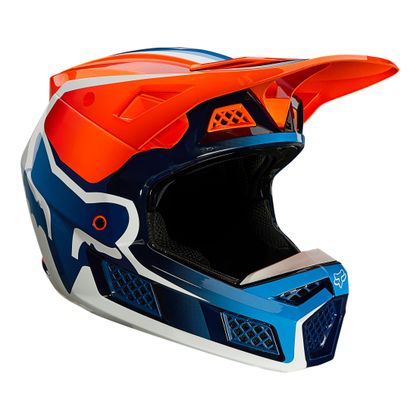 Casco de motocross Fox V3 RS WIRED - FLUO ORANGE 2021 Ref : FX2814 