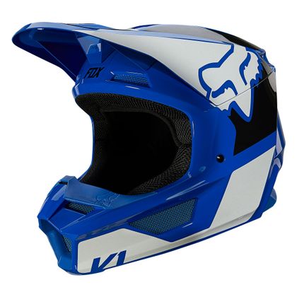 Casco de motocross Fox V1 REVN - BLUE - GLOSSY 2021