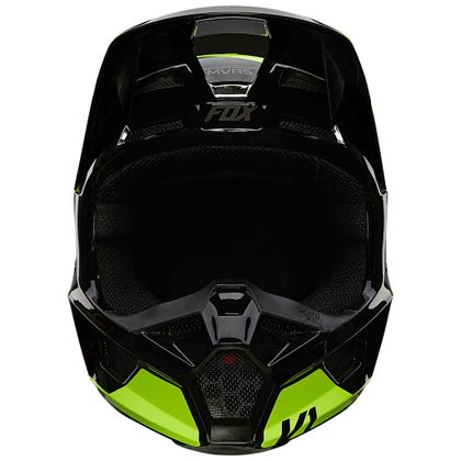 Casco de motocross Fox V1 REVN - FLUO YELLOW - GLOSSY 2021