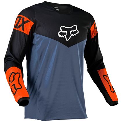 Camiseta de motocross Fox YOUTH 180 - REVN - BLUE STEEL