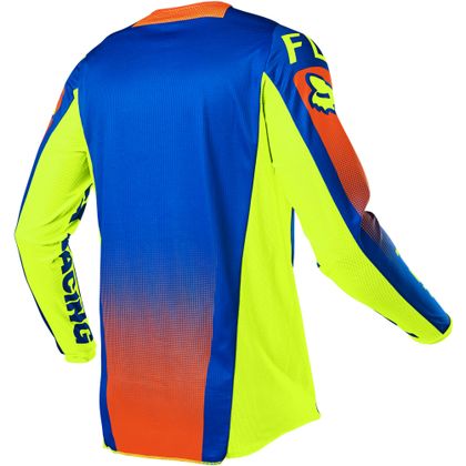 Fox YOUTH 180 - OKTIV - BLUE Cross-Trikot - Blau / Blau