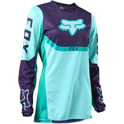Fox YOUTH GIRLS 180 - REVN - AQUA Kruisshirt - Blauw / Blauw