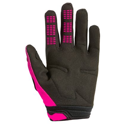 Fox YOUTH GIRLS 180 - OKTIV - PINK 2021 Cross-Handschuhe - Pinke / Schwarz