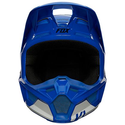 Casco de motocross Fox YOUTH V1 - REVN - BLUE GLOSSY