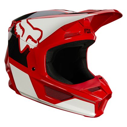 Casco de motocross Fox YOUTH V1 - REVN - FLAME RED GLOSSY Ref : FX3076 